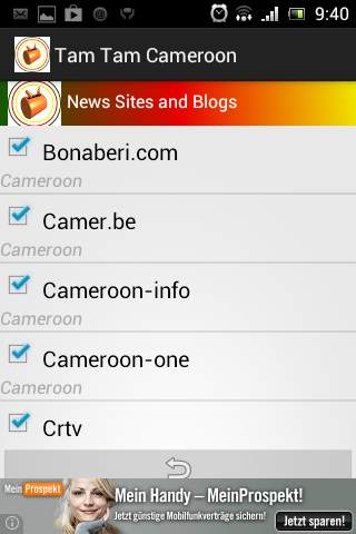 TamTam Cameroon News screenshot 2