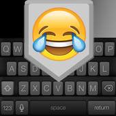 Keyboard for Phone 7 Black -  Emoji, Themes 1.1