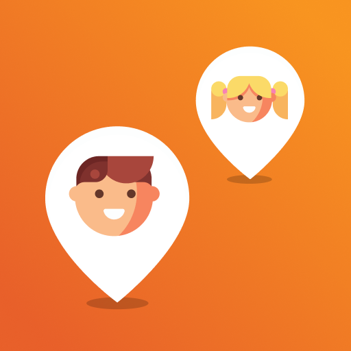 Where is the kid - phone GPS location tracker icon