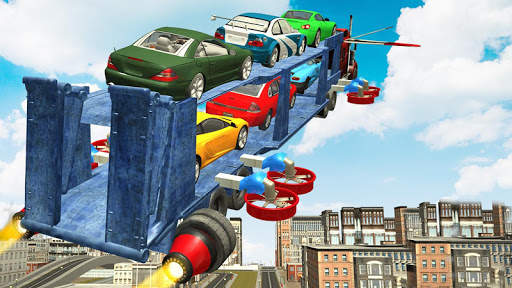Flying Car Transport Truck 3D screenshot 1