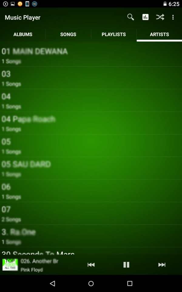 Axif Music Player screenshot 5