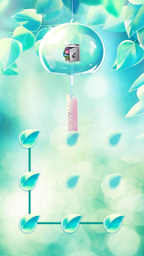 AppLock Live Theme Wind Chime – Paid Theme screenshot 1