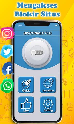 Masuknya Vpn Master: Vpn gratis screenshot 1
