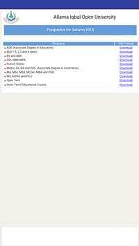 AIOU - Admission to Result Complete Information скриншот 3