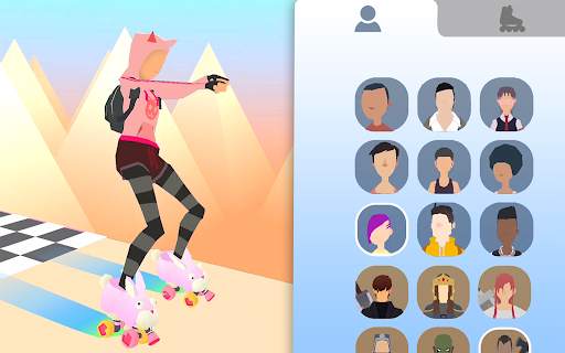 Sky Roller: Rainbow Skating screenshot 15