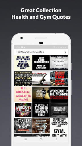 Health and Gym Quotes screenshot 1