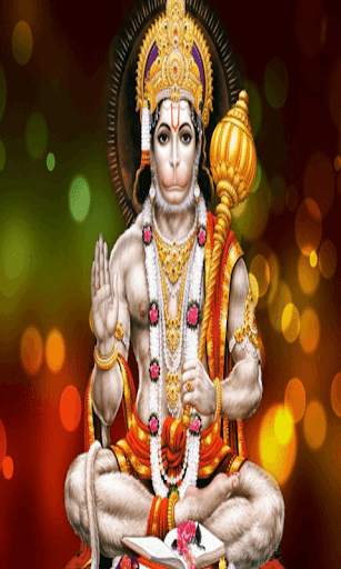 Hanuman Live Wallpaper HD screenshot 1