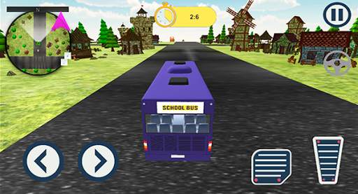School Bus Driving - Off road Bus Driving screenshot 5