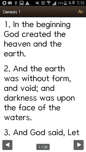 Holy Bible-King James Version screenshot 4