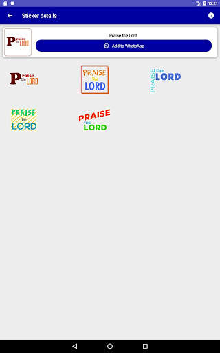 Christian WAStickerApp - Bible screenshot 10