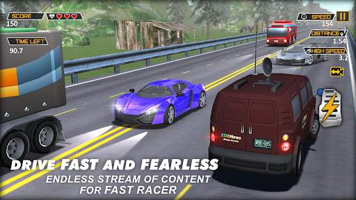 Carreras de coches de tráfico screenshot 26