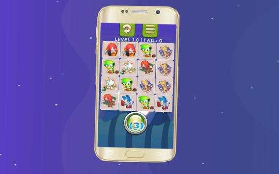 "Sonic" - Memory game screenshot 1