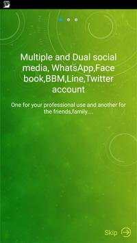 Multiple Accounts: Whatsapp screenshot 1