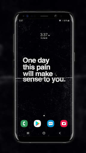Black Quotes Wallpaper screenshot 2