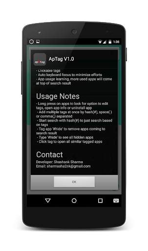 ApTag - An App Tag Drawer screenshot 7