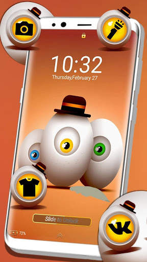 Egg Eye Launcher Theme screenshot 3