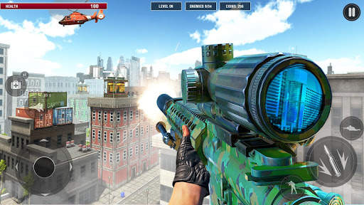 Sniper Shooting Games 2020 – Modern Gun war Games screenshot 1