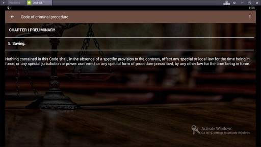 Criminal procedure code (Crpc) скриншот 6