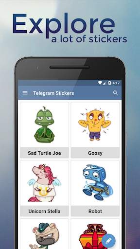 Stickers for Telegram screenshot 1