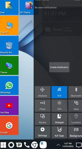 Desktop Pro: Windows 11 & Windows 10 Launcher pro screenshot 1