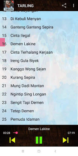 Lagu Populer Tarling Jaipong Tengdung Offline screenshot 2