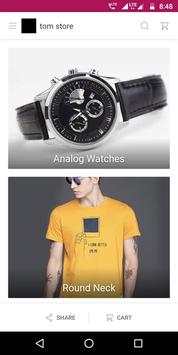 Tom store screenshot 1