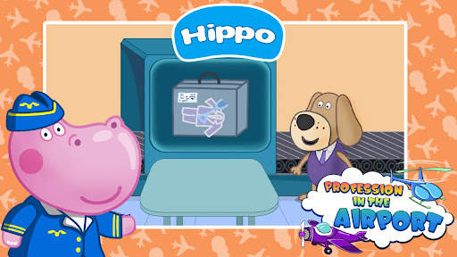 Hippo: Jogo no aeroporto screenshot 3