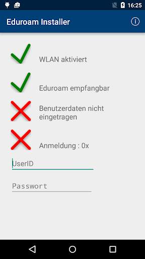 Ostfalia Eduroam Installer screenshot 1