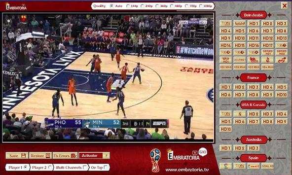 EMBRATORIYA G10 -LIVE PLUS APP IPTV FOr TV ANDROID screenshot 5