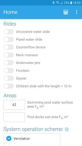 Pool Ventilation Lite screenshot 2