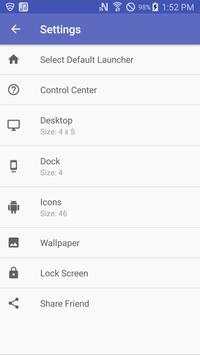 OS12 Launcher screenshot 2