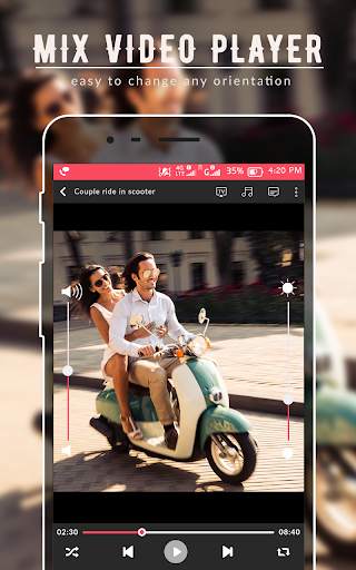 MIX Video Player - HD Video Player 2018 4 تصوير الشاشة