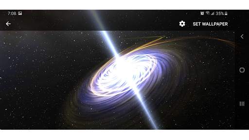 Black Hole 3D Parallax Live Wallpaper screenshot 8