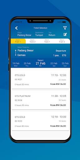 KTMB Mobile screenshot 2