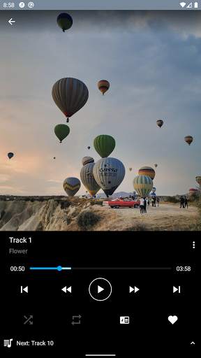 Spiral Player - Cloud Music Player 6 تصوير الشاشة