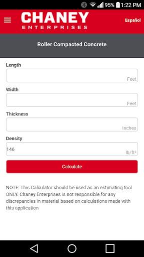 Concrete & Agg Calculator 3 تصوير الشاشة