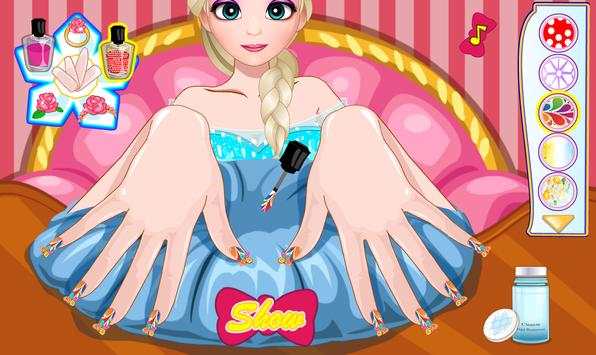 Frozen Elsa Nail Salon screenshot 3