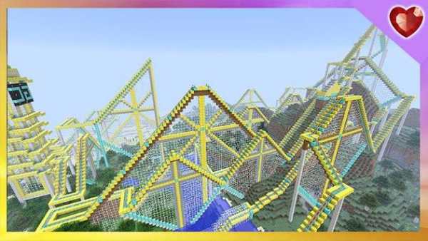 Roller coaster maps for minecraft pe screenshot 1