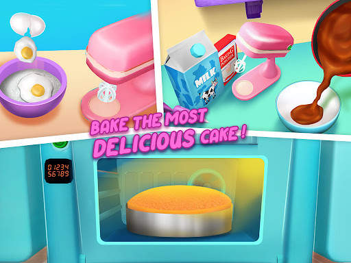 Cake Baking Games : Bakery 3D screenshot 4