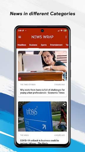 NewsWrap - Latest India News & Top Headlines screenshot 2