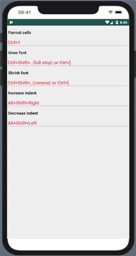 Hotkeys WP Office screenshot 5