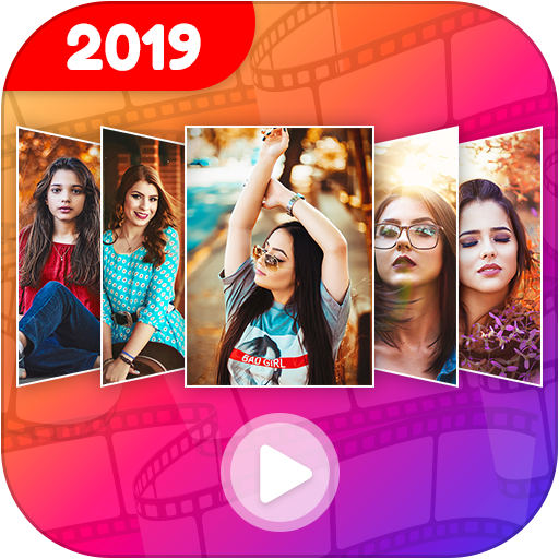 Photo video maker with music-Slideshow maker icon