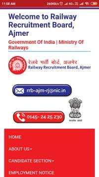 RRB AJMER official скриншот 1