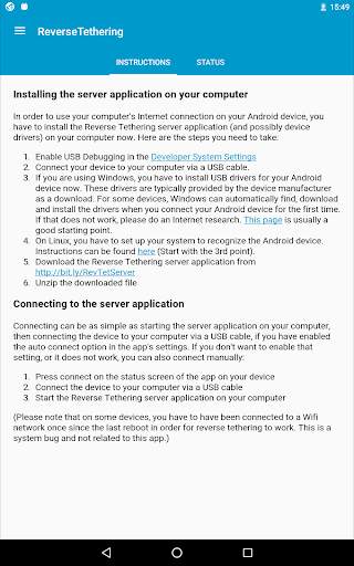 Reverse Tethering NoRoot Free screenshot 5