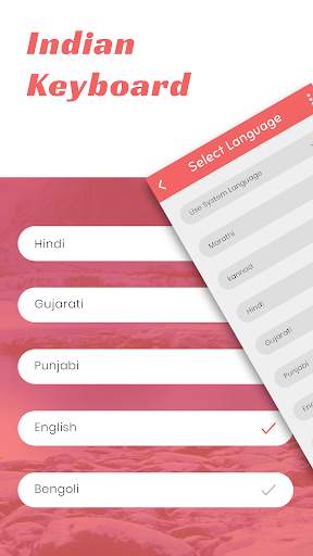 Soft Keyboard : Indian Languages screenshot 1