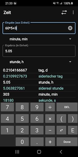 UC Pro - Einheitenumrechner screenshot 2