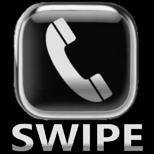 THEME SWIPE DIALER SILVER GLASS icon