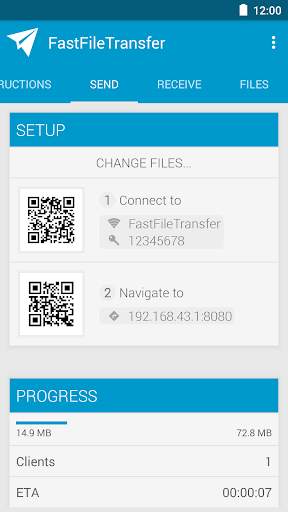 Fast File Transfer 3 تصوير الشاشة