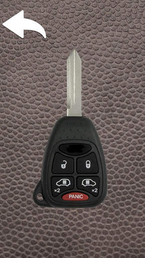 Simulated car key screenshot 2