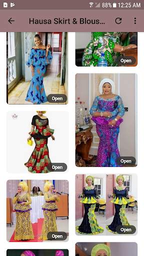 Hausa Skirt & Blouse Styles. screenshot 6